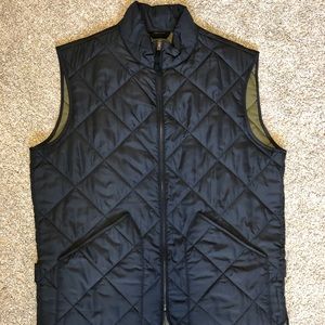 J Crew Vest Dark Gray